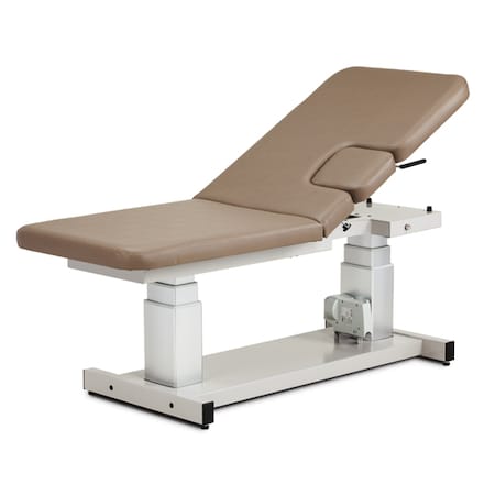 Imaging Table With Fowler Back And Drop Window Color: Desert Tan
